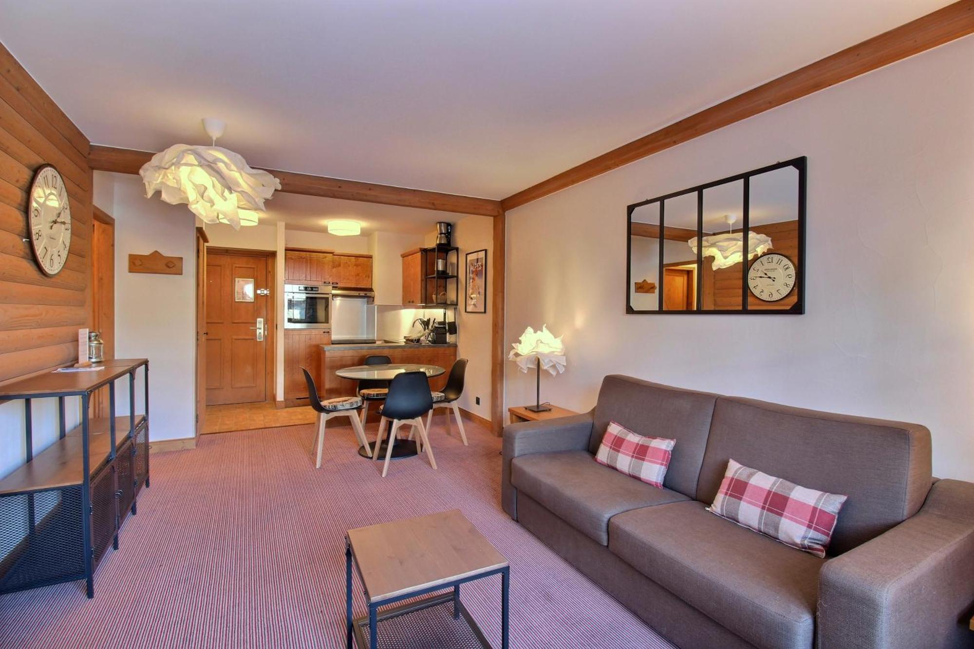 Arc 1950 - Appartement Moderne - Sauna Hammam Jacuzzi - 4 Personnes Les Arcs  エクステリア 写真