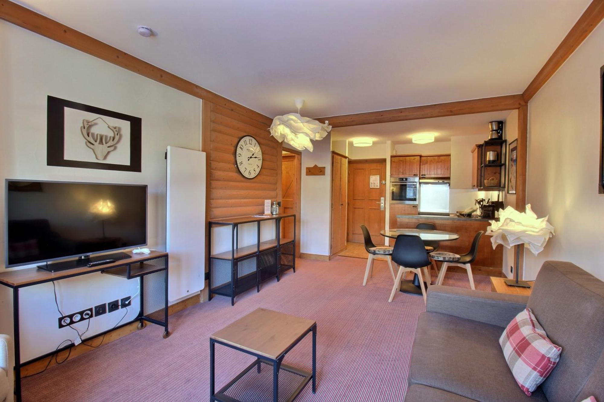 Arc 1950 - Appartement Moderne - Sauna Hammam Jacuzzi - 4 Personnes Les Arcs  エクステリア 写真