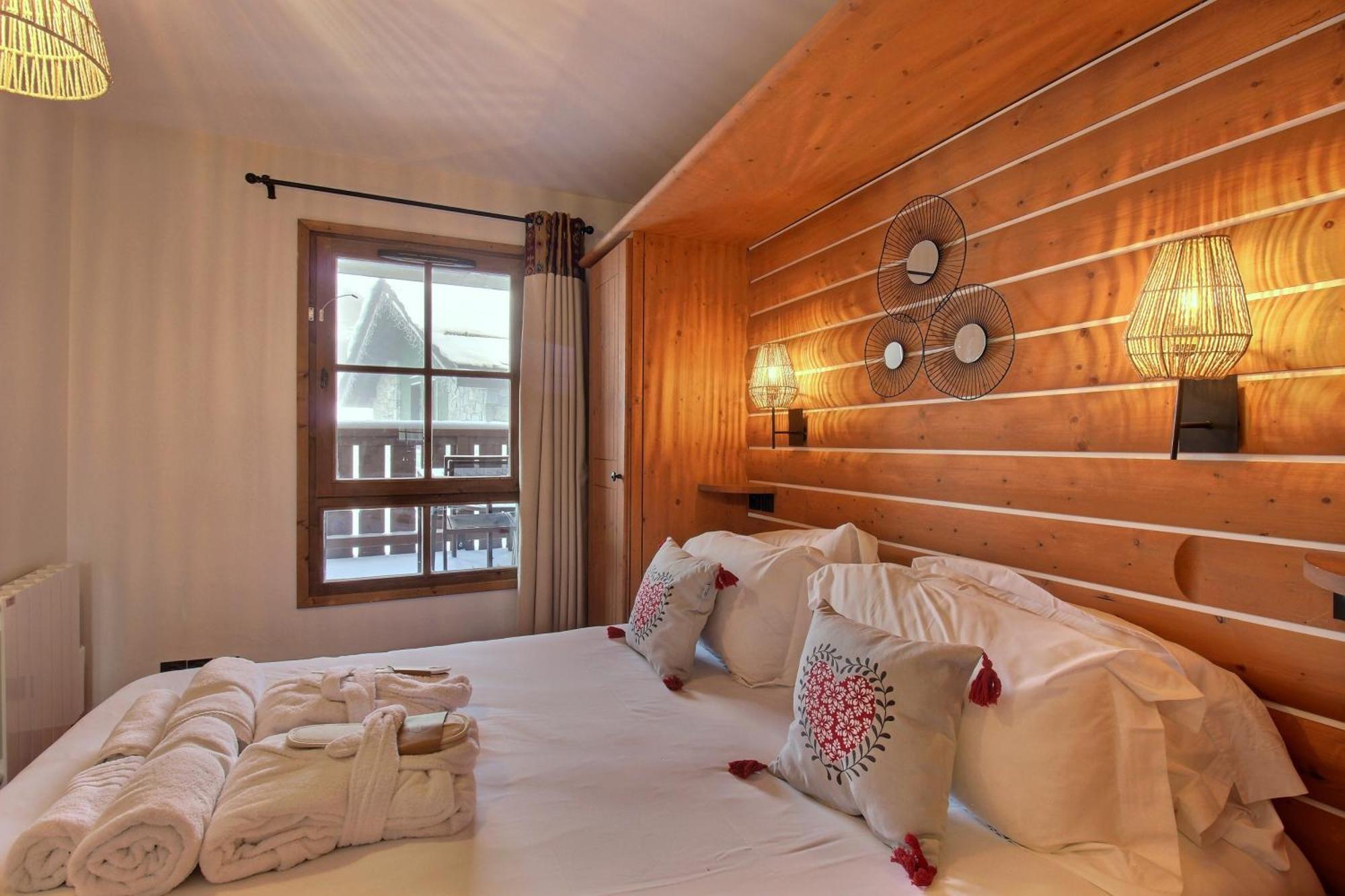 Arc 1950 - Appartement Moderne - Sauna Hammam Jacuzzi - 4 Personnes Les Arcs  エクステリア 写真