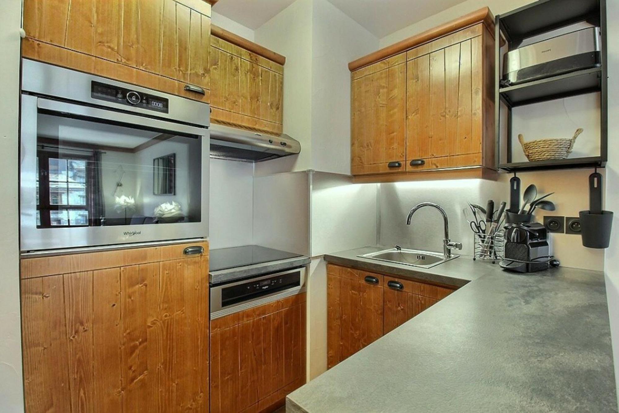 Arc 1950 - Appartement Moderne - Sauna Hammam Jacuzzi - 4 Personnes Les Arcs  エクステリア 写真