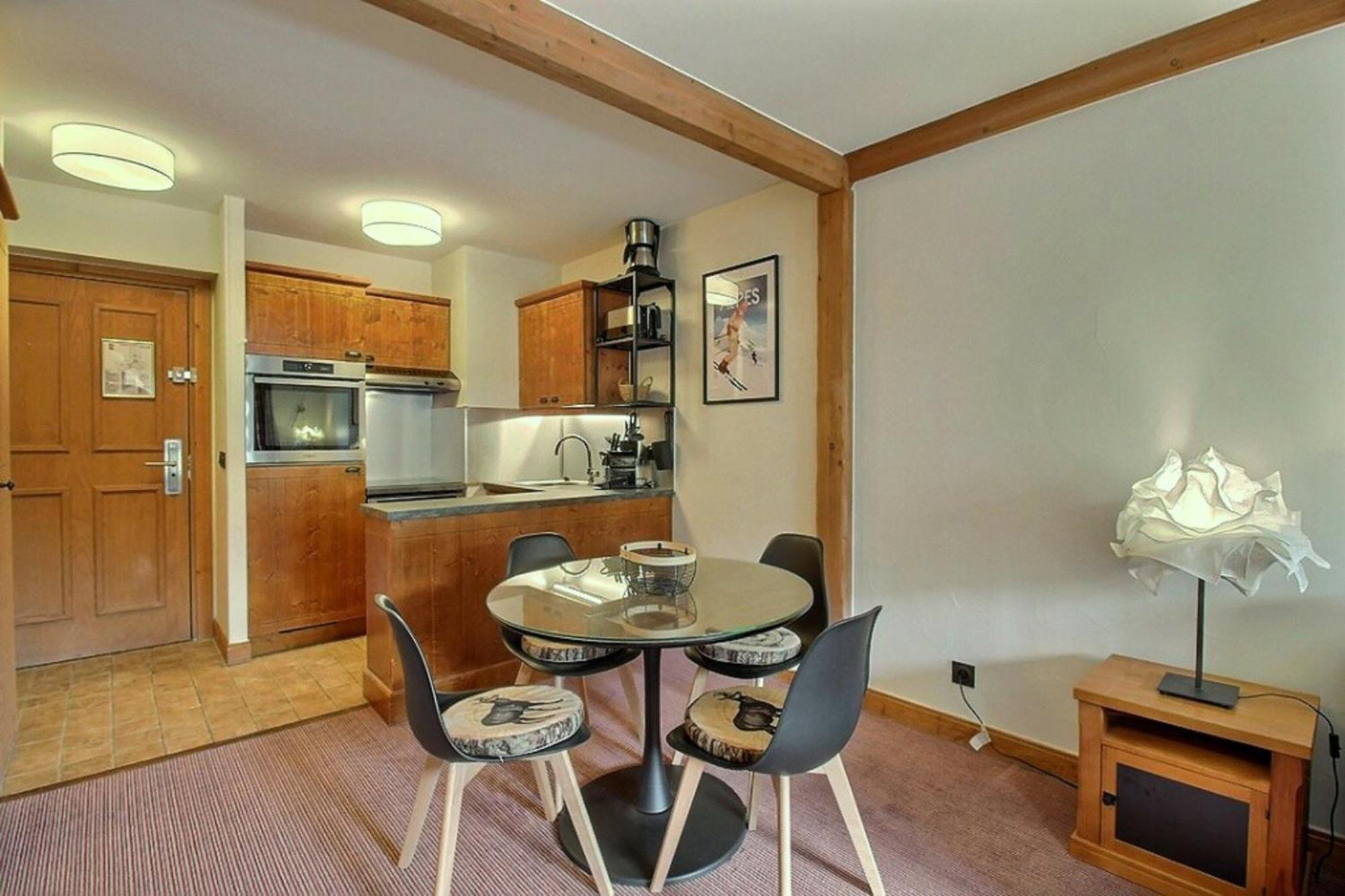 Arc 1950 - Appartement Moderne - Sauna Hammam Jacuzzi - 4 Personnes Les Arcs  エクステリア 写真
