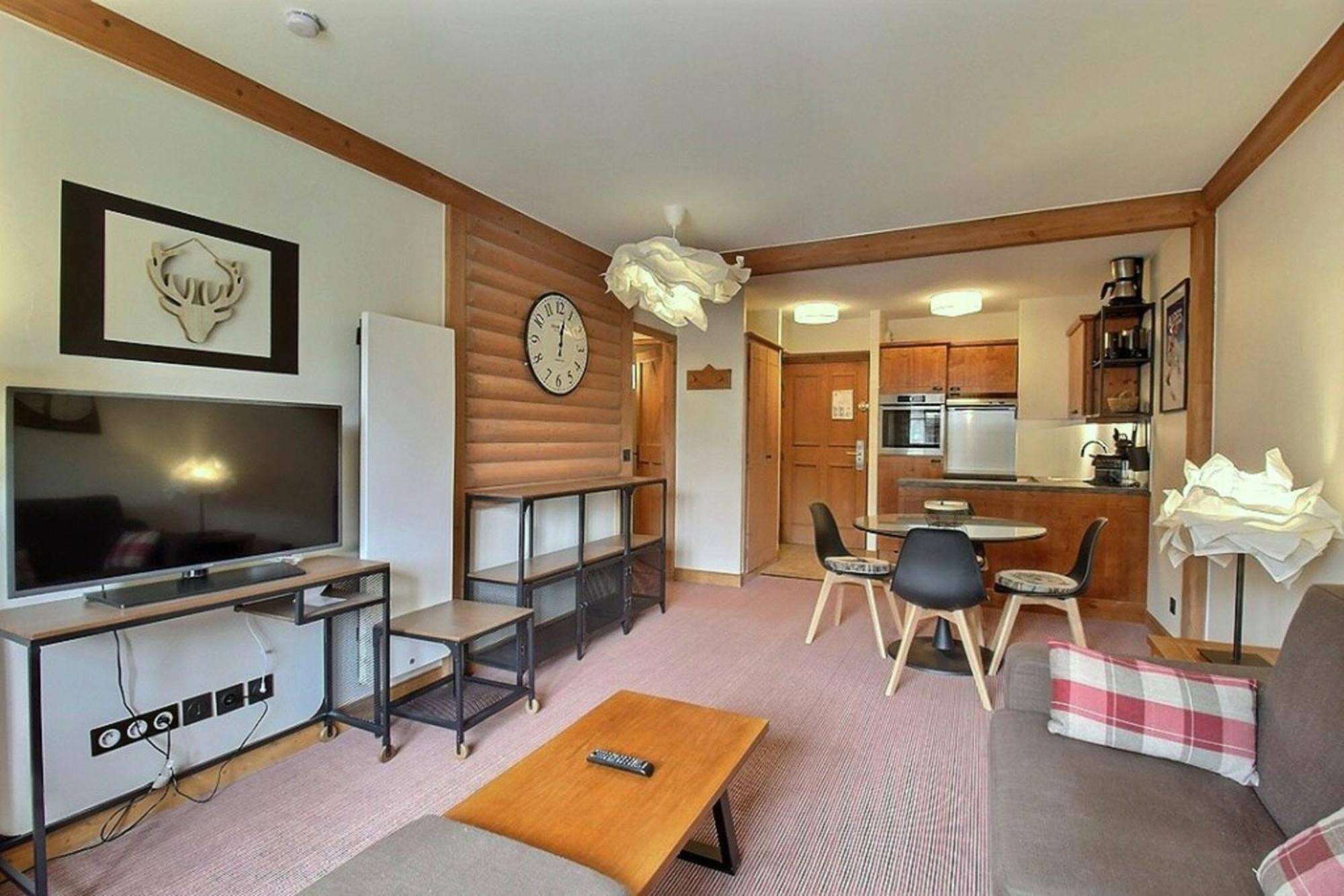 Arc 1950 - Appartement Moderne - Sauna Hammam Jacuzzi - 4 Personnes Les Arcs  エクステリア 写真
